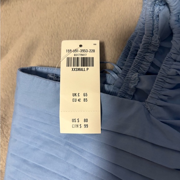 Abercrombie Blue Summer Dress BNWT - Picture 4 of 9